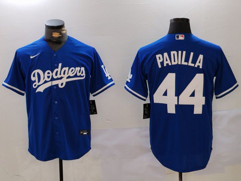 Men Los Angeles Dodgers #44 Padilla Blue Game 2024 Nike MLB Jersey style 5->indianapolis colts->NFL Jersey